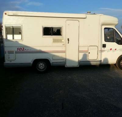 Je donne mon Camping Car Challenger 102 - Fiat Ducato